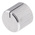 RS PRO 16mm Silver Potentiometer Knob for 6.4mm Shaft Splined