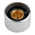 RS PRO 18mm Silver Potentiometer Knob for 6.4mm Shaft Splined