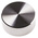 RS PRO 38mm Silver Potentiometer Knob for 6.4mm Shaft Splined
