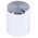 RS PRO 14mm Silver Potentiometer Knob for 6.4mm Shaft Splined