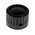 RS PRO 29.5mm Black Potentiometer Knob for 6.35mm Shaft Splined