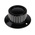 RS PRO 41.9mm Black Potentiometer Knob for 6.35mm Shaft