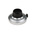 Vishay 46mm Silver Potentiometer Knob for 6.35mm Shaft Splined, 21A11B10