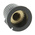 RS PRO 11.6mm Black Potentiometer Knob for 3.2mm Shaft Splined