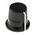 RS PRO 12mm Black Potentiometer Knob for 4mm Shaft Splined