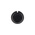 RS PRO 16.2mm Black Potentiometer Knob for 3.2mm Shaft Splined