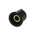 RS PRO 21mm Black, Red Potentiometer Knob for 6.35mm Shaft Splined