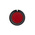 RS PRO 21mm Black, Red Potentiometer Knob for 6.35mm Shaft Splined