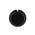 RS PRO 21mm Black Potentiometer Knob for 6.35mm Shaft Splined