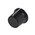 RS PRO 21mm Black Potentiometer Knob for 6.35mm Shaft Splined
