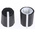 Sifam 11.5mm Black Potentiometer Knob for 6mm Shaft Splined, 3/03/TP110-006/237/224