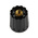RS PRO 14.7mm Black Potentiometer Knob for 6mm Shaft
