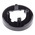 RS PRO Black Nut Cover