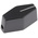 RS PRO Black Potentiometer Knob for 6.35mm Shaft Splined