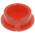 RS PRO 19mm Red Potentiometer Knob Cap for 6.4mm Shaft