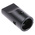 RS PRO 12.7mm Black Potentiometer Knob for 6mm Shaft Splined