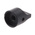 RS PRO 22mm Black Potentiometer Knob for 6mm Shaft