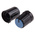 RS PRO 13.3mm Black Potentiometer Knob for 6mm Shaft Splined