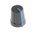 RS PRO 13mm Grey Potentiometer Knob for 6mm Shaft D Shaped