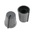 RS PRO 13mm Grey Potentiometer Knob for 6mm Shaft D Shaped