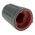 RS PRO 13mm Black Potentiometer Knob for 6.4mm Shaft D Shaped