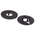 RS PRO 36.8mm Black Potentiometer Dial for 11mm Shaft