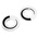 RS PRO 36.8mm Clear Potentiometer Dial for 17mm Shaft