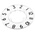 RS PRO 46.8mm Clear Potentiometer Dial for 24mm Shaft