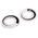 RS PRO 46.8mm Clear Potentiometer Dial for 24mm Shaft