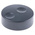 RS PRO 38.6mm Black Potentiometer Knob for 6mm Shaft Splined