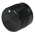 RS PRO 20mm Black Potentiometer Knob for 6mm Shaft Splined