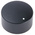 RS PRO 35mm Black Potentiometer Knob for 6mm Shaft Splined