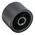 RS PRO 24.8mm Black Potentiometer Knob for 6mm Shaft Splined