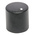 RS PRO 14.8mm Black Potentiometer Knob for 6mm Shaft Splined