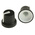 RS PRO 16.8mm Black Potentiometer Knob for 6mm Shaft D Shaped