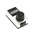 Vishay 17.7mm Silver Potentiometer Knob for 6.35mm Shaft Splined, 15B31B010