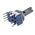Alps Alpine 10kΩ Rotary Potentiometer 1-Gang Through Hole, RK11K1140A3L