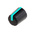 Sifam 11.5mm Black Potentiometer Knob for 6mm Shaft Splined, 3/03/TP110-006/237/232