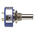 Vishay 2kΩ Rotary Potentiometer Continuous-Turns 1-Gang Panel Mount, 357B0202MAB251S22