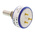 Vishay 2kΩ Rotary Potentiometer 1-Gang Panel Mount, 357B2202MAB251S22
