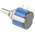 Vishay 500Ω Rotary Potentiometer 10-Turns 1-Gang Panel Mount, 534B1501JL