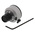 Bourns 22.2mm Chrome Potentiometer Knob for 6mm Shaft Splined, H-22-6M