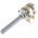 TE Connectivity 10kΩ Rotary Potentiometer 2-Gang Panel Mount, 27ESA103MMF50NF
