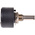 RS PRO 1kΩ Rotary Potentiometer 1-Gang Panel Mount