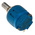 RS PRO 1kΩ Rotary Potentiometer 10-Turns 1-Gang Panel Mount