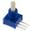 Bourns 3310C Series Conductive Plastic Potentiometer with a 3.17 mm Dia. Shaft, 2kΩ, ±20%, 0.25W, ±1000ppm/°C