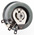Vishay 55W 10kΩ Wirewound Rheostat, RT055AS1002KB