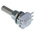 Vishay 5kΩ Rotary Potentiometer 1-Gang Panel Mount, P11S1V0FLSY00502KA