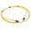 RS PRO LC to LC Duplex Single Mode OS1 Fibre Optic Cable, 9/125μm, Yellow, 2m