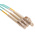 RS PRO LC to LC Duplex Multi Mode OM4 Fibre Optic Cable, 900μm, Blue, 1m